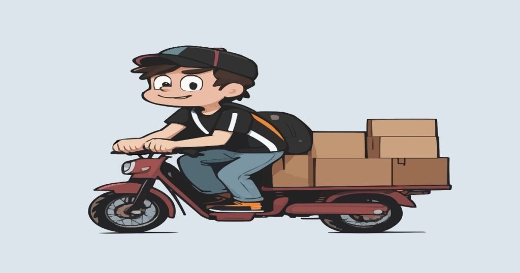 Delivery boy